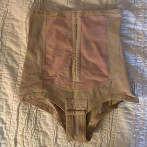Bellefit dual-closure postpartum girdle.